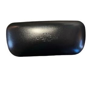Coach hard bulky eyeglass case. Excellent condition.
